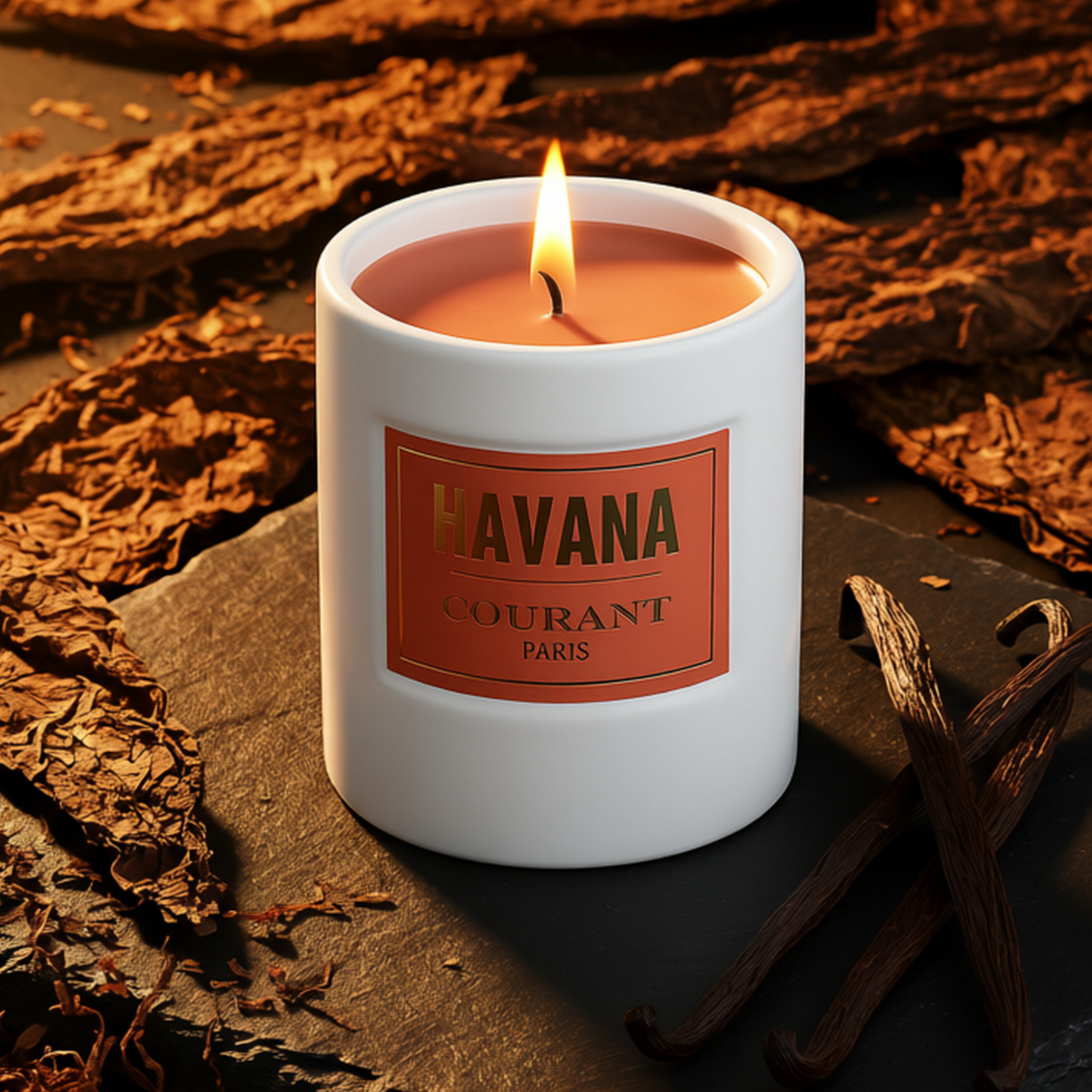 Sas Laurel Home - Courant Paris - Vendita all'ingrosso Candela in vasetto - HAVANA - Candela Profumata6
