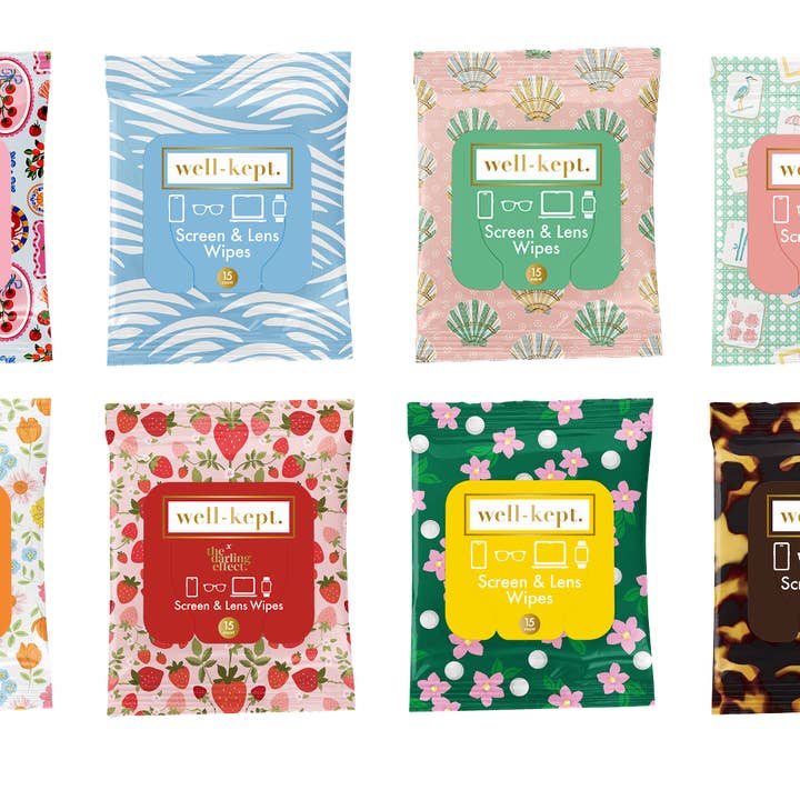 PAQUETE MAYORISTA FUERA DE OFICINA para venta al por mayor de Well-Kept, Screen Wipes