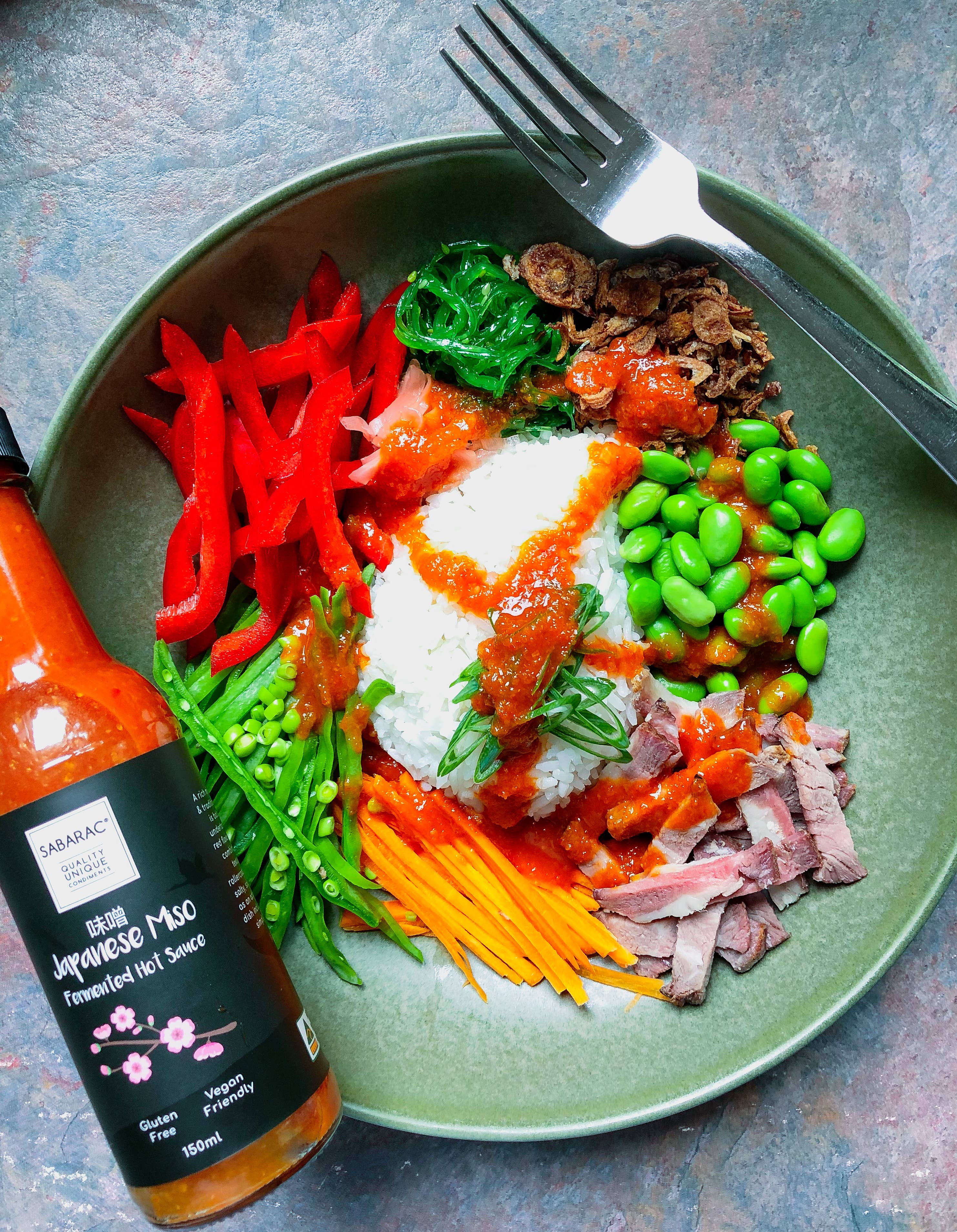 Sabarac - Vendita all'ingrosso Salse piccanti - Salsa piccante fermentata al miso giapponese 150ml0