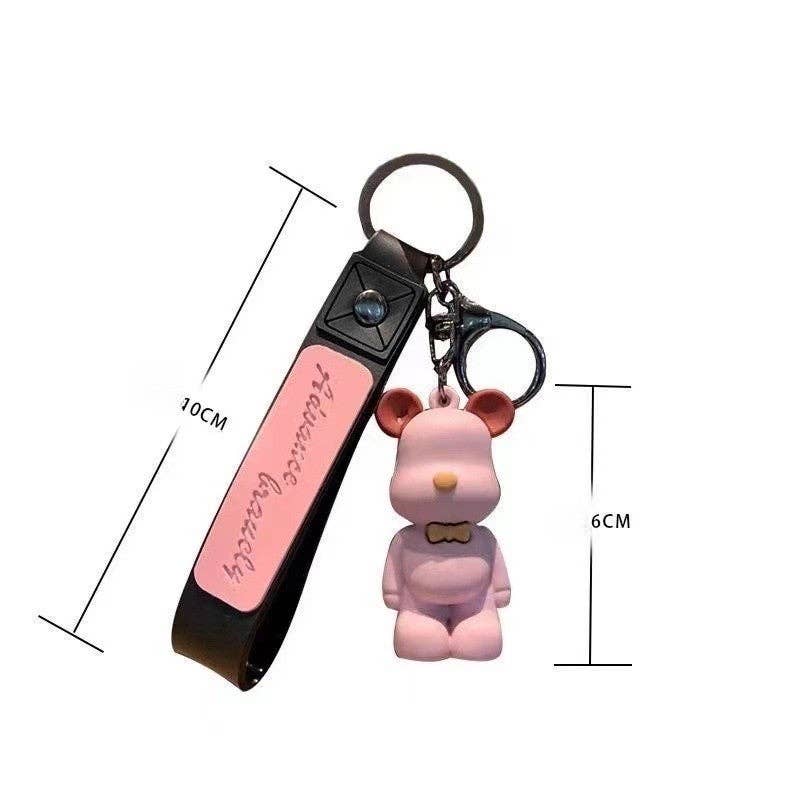 UZ Wholesale Store – wholesale Keychain – Women's – Bear Keychain Pendant: A Stylish Addition to Your Bag3