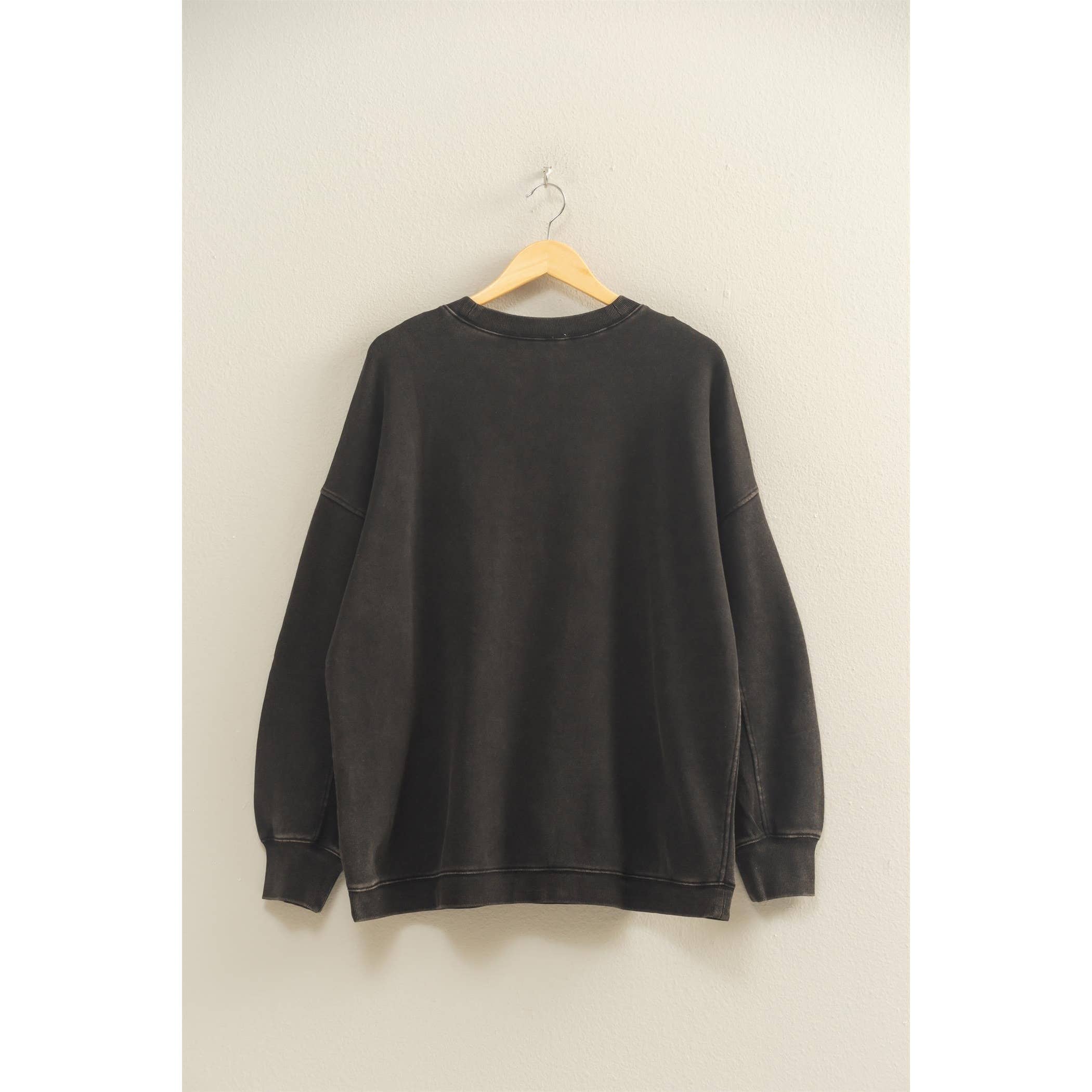 Double Zero - Wholesale Sweatshirt - Women's - Oversized Crew Neck Sweatshirt15