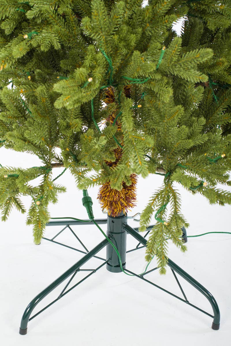 Starlight Collection – Engroshandel Kunstigt juletræ – NY-Skovgrøn LED Douglasgrantræ med metalbase3