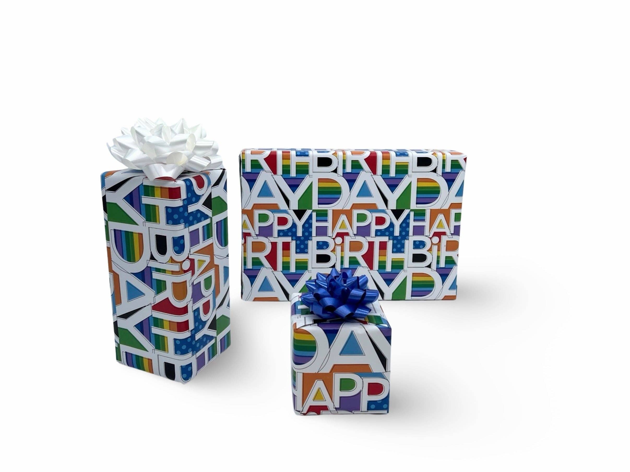 Artist Point Gift Wrap - Wholesale Wrapping Paper Roll - Birthday - 2026 - Bulk Celebration Gift Wrap1