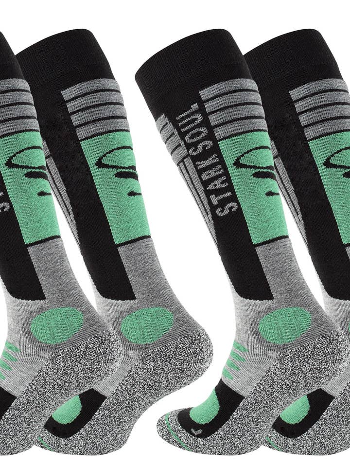 Chaussettes de ski et de snowboard Stark Soul avec rembourrage spécial pour la vente par Stark Soul