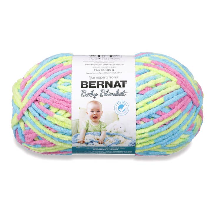 Creative World of Crafts - Wholesale Yarn - Bernat Baby Blanket Yarn 300g Multi-Colours