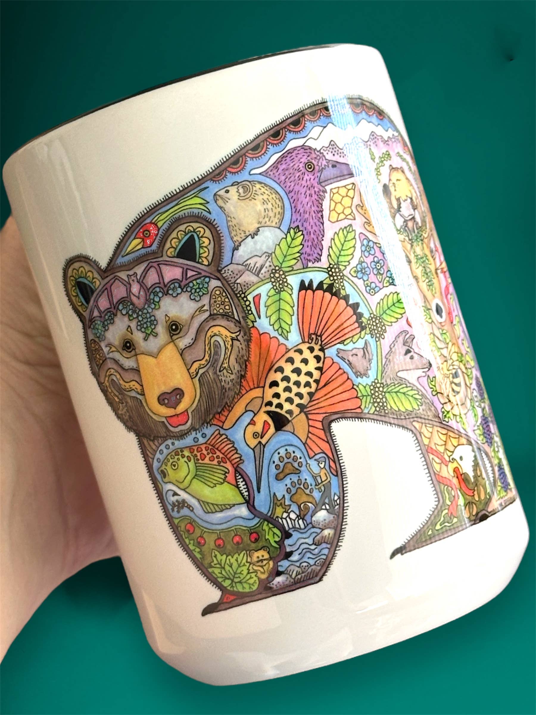 EarthArt International – wholesale Coffee mug – Black Bear 2 - 15 oz Mug2