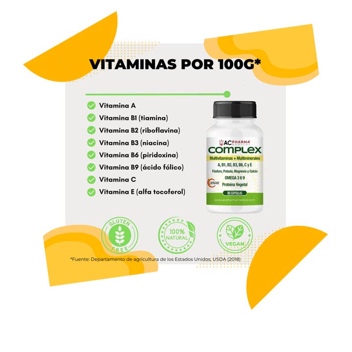 ACPHARMA MEDICAL - Wholesale Oral Supplement/Vitamin - VEGETABLE MULTIVITAMINS AND MINERALS WITH OMEGA 3 | 90 Cap7