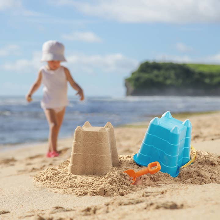 American Plastic Toys - Wholesale Beach/pool toy – Child & baby - Jumbo Castle Mold, Pail & Shovel Plastic Toy for Kids2