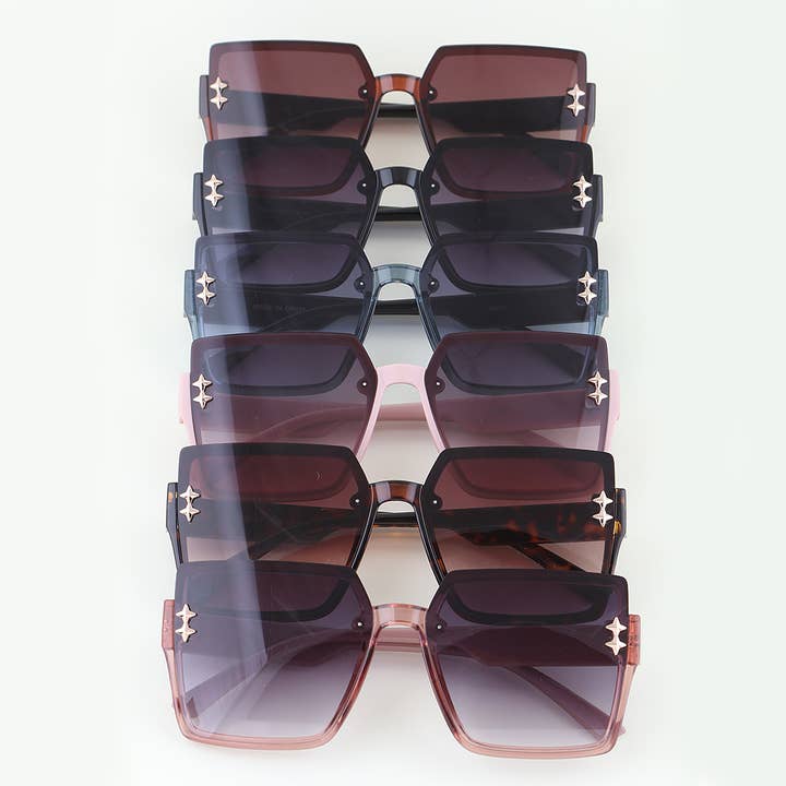 Shining Star Butterfly Sunglasses for wholesale by 3AM BY H&D ACCESSORIES