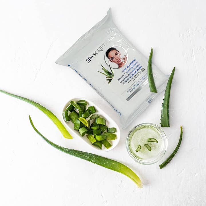 Innovarix - Wholesale Face & Body Wipes - Spascriptions Makeup Cleansing Wipes - Variety Pack