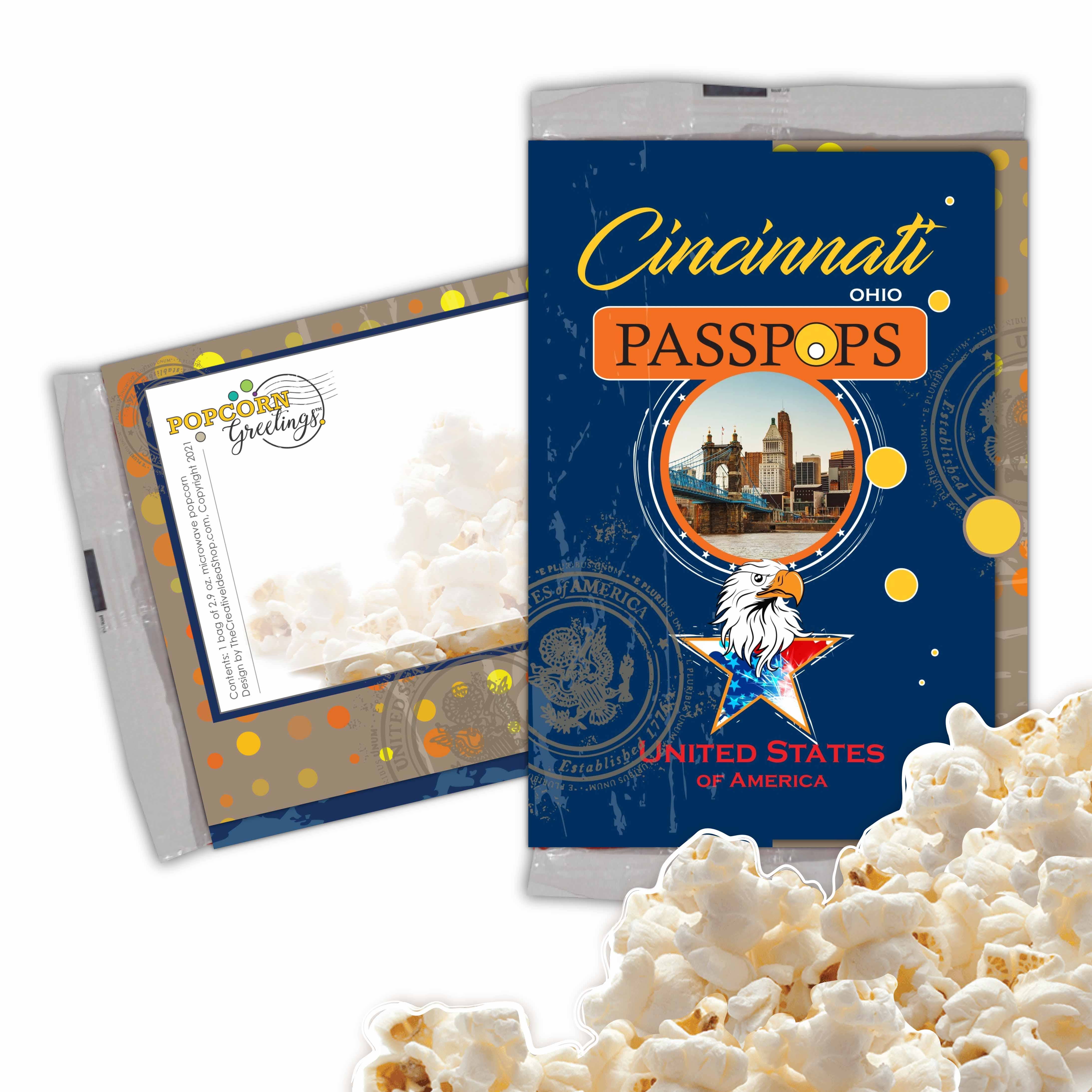 The Creative Idea Shop - Vendita all'ingrosso Popcorn - Regalo popcorn di marketing della città dello stato degli Stati Uniti2