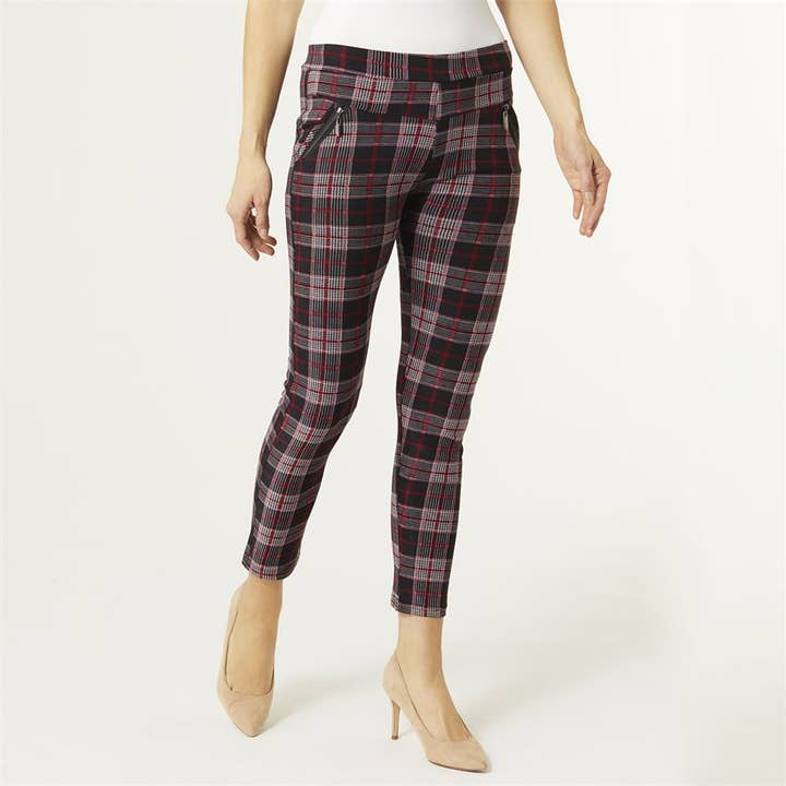 COCO + CARMEN - Wholesale Fashion Leggings - Women's - Printed Jasmine Zip Pocket Leggings