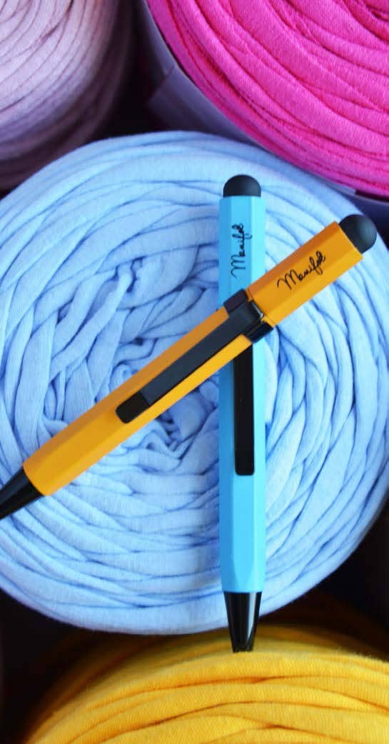 MANIFOL - Wholesale Pen - HEXAGONAL MINI METALLIC PEN1