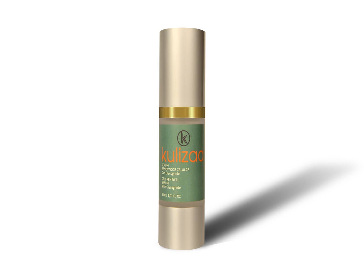 Kulizaa - The Vegan Skin Care – Engroshandel Ansigtsserum – CELLEFORNYELSE SERUM med glykograd 30ml