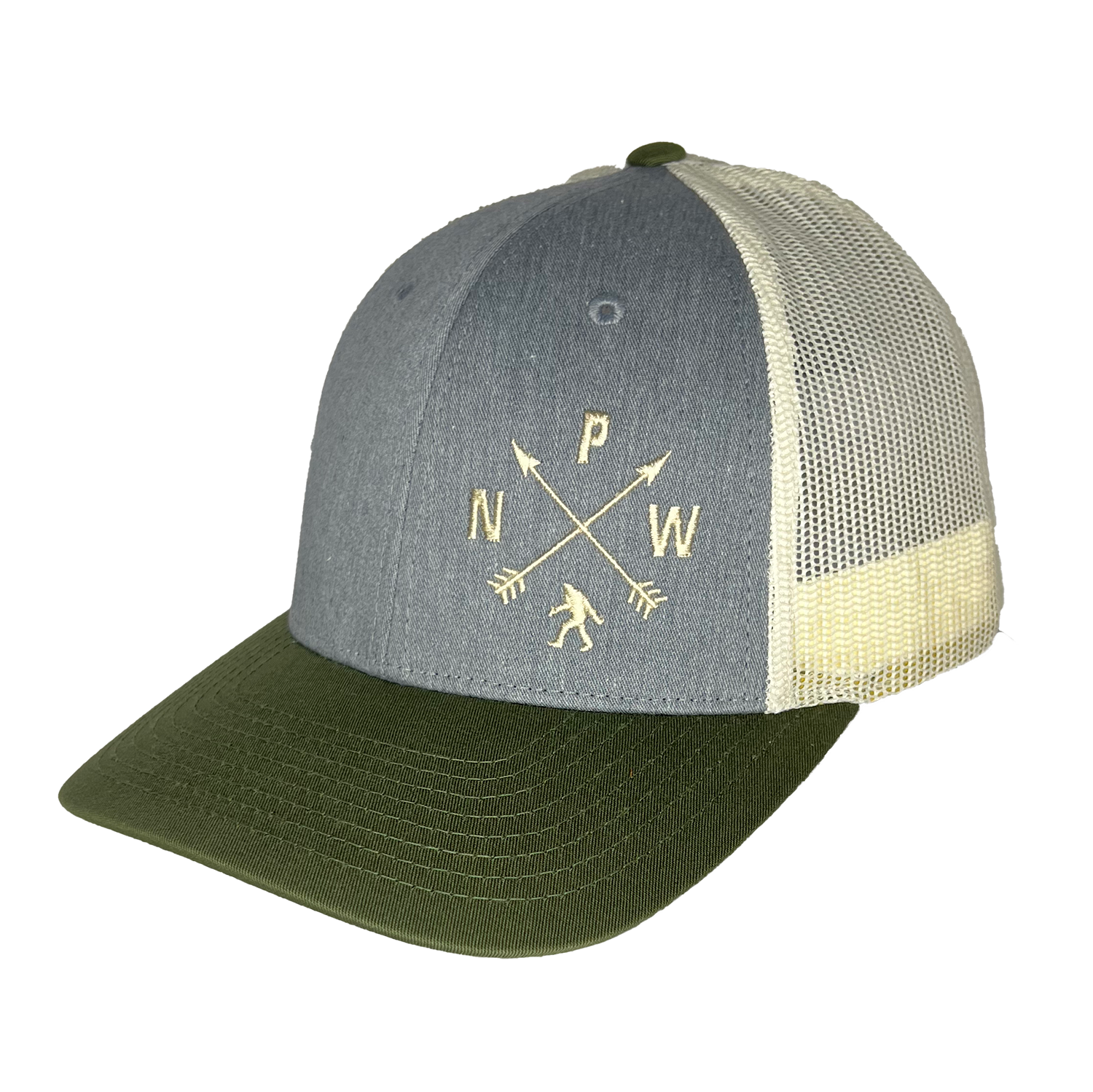 Direction Apparel - Wholesale Trucker Hat - Unisex - Sasquatch Arrows Trucker Cap1