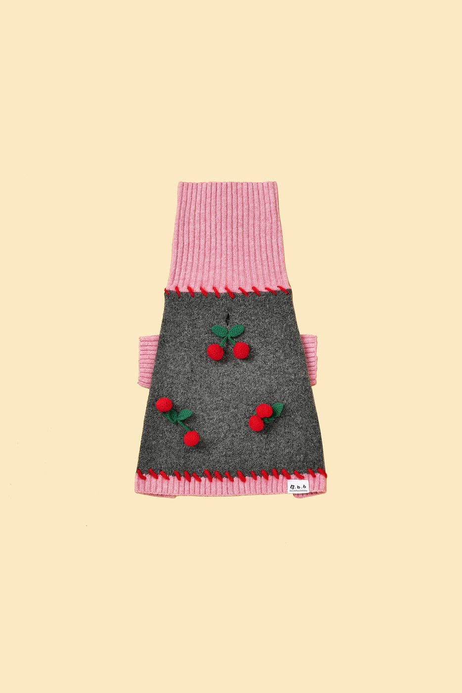 BarkBarkBaby - Wholesale Pet Sweater - Dog - Cherry Kiss Sweater
