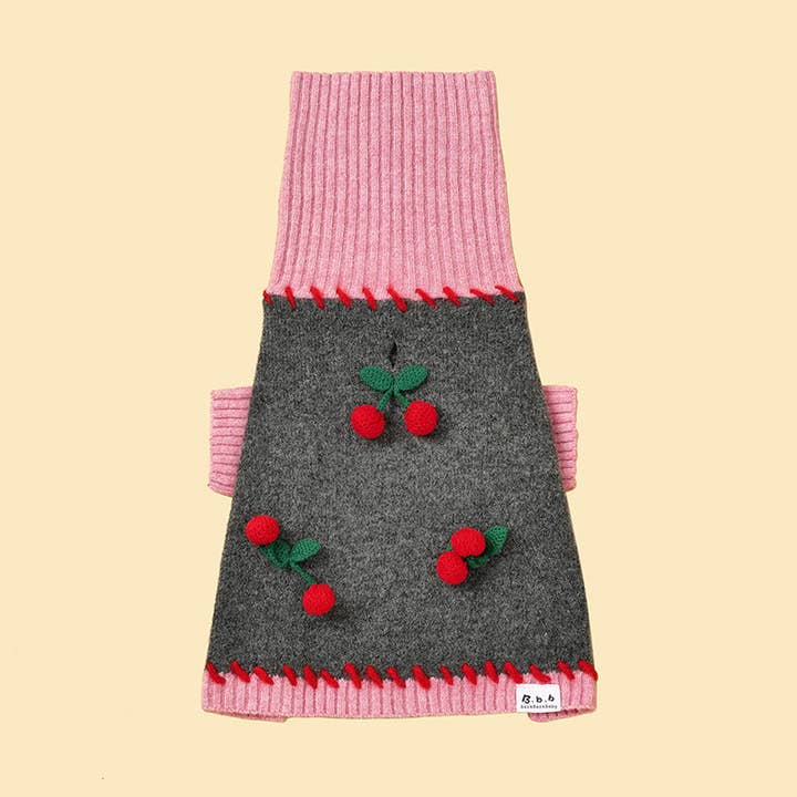 BarkBarkBaby - Wholesale Pet Sweater - Dog - Cherry Kiss Sweater0