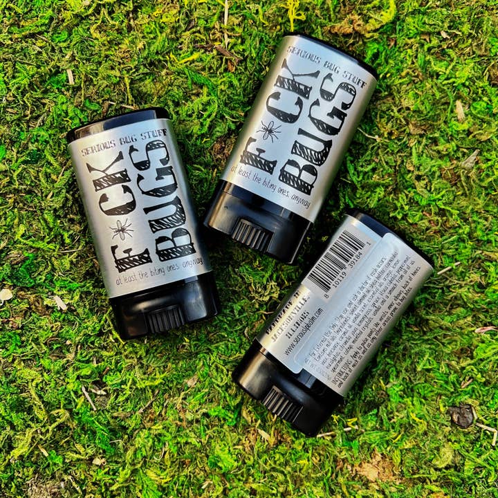 Serious Lip Balm - Wholesale Insect Repellent - Serious Bug Stuff - F*CK BUGS BUG REPELLENT!