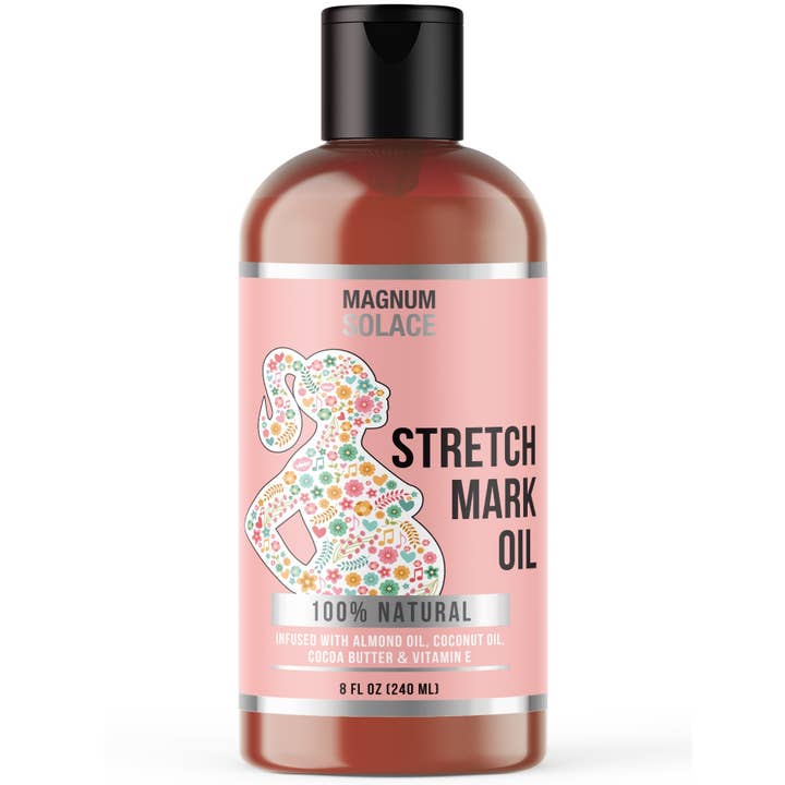 Stretch Mark Oil for Pregnancy - Cocoa Butter, Almond Oil and other Purchase Wholesale vergetures. Free Returns & Net 60 Terms on Faire trending on Faire.
