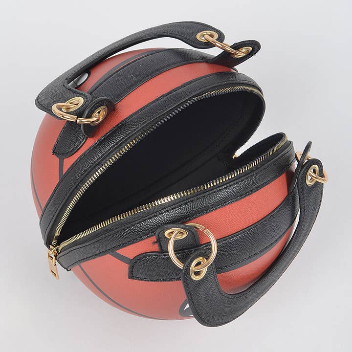 3AM BY H&D ACCESSORIES - Wholesale Crossbody Bag - Women's - Smile Top Handle Basket Ball Bag2