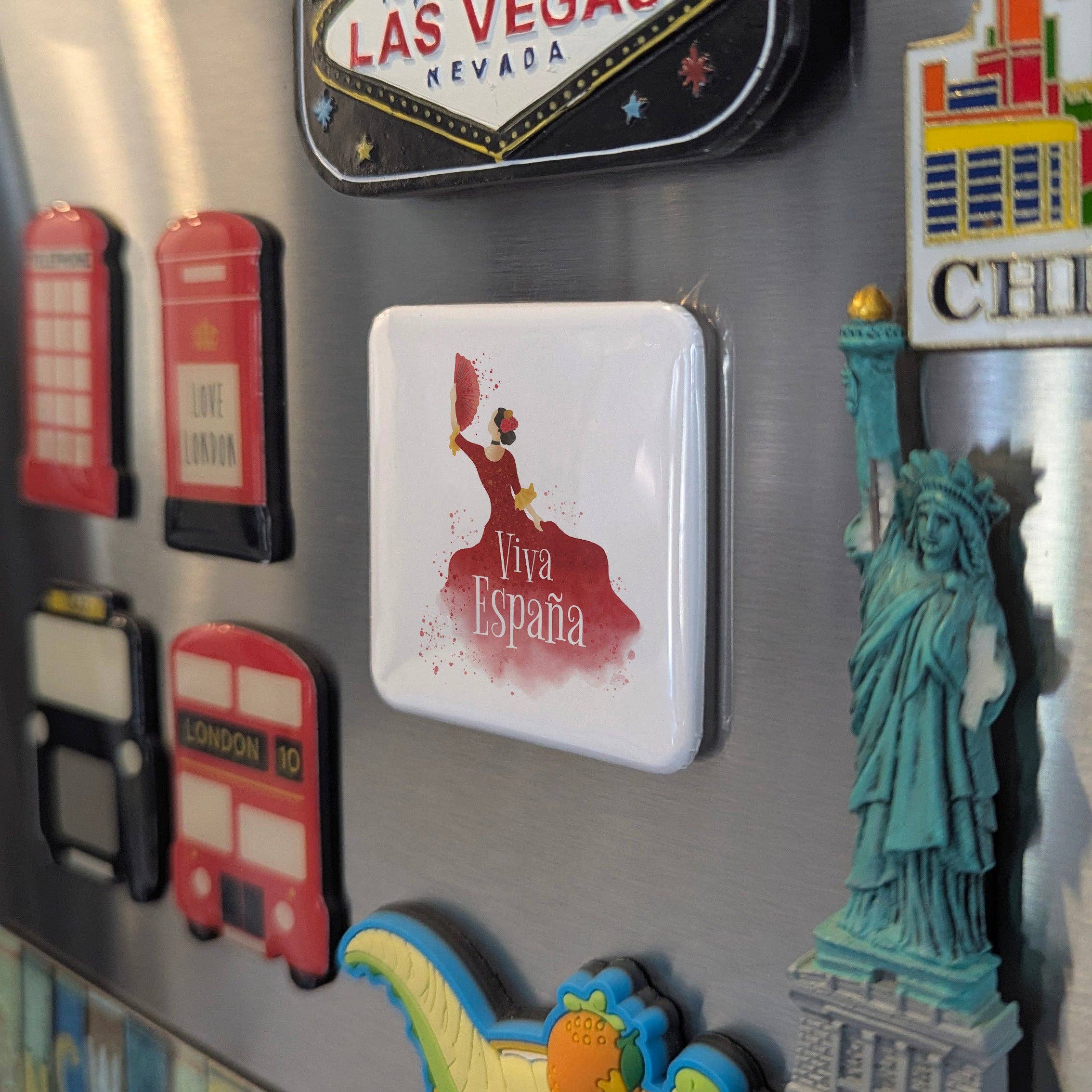 PhiloPerse - Wholesale Magnet - Viva España Fridge Magnet4