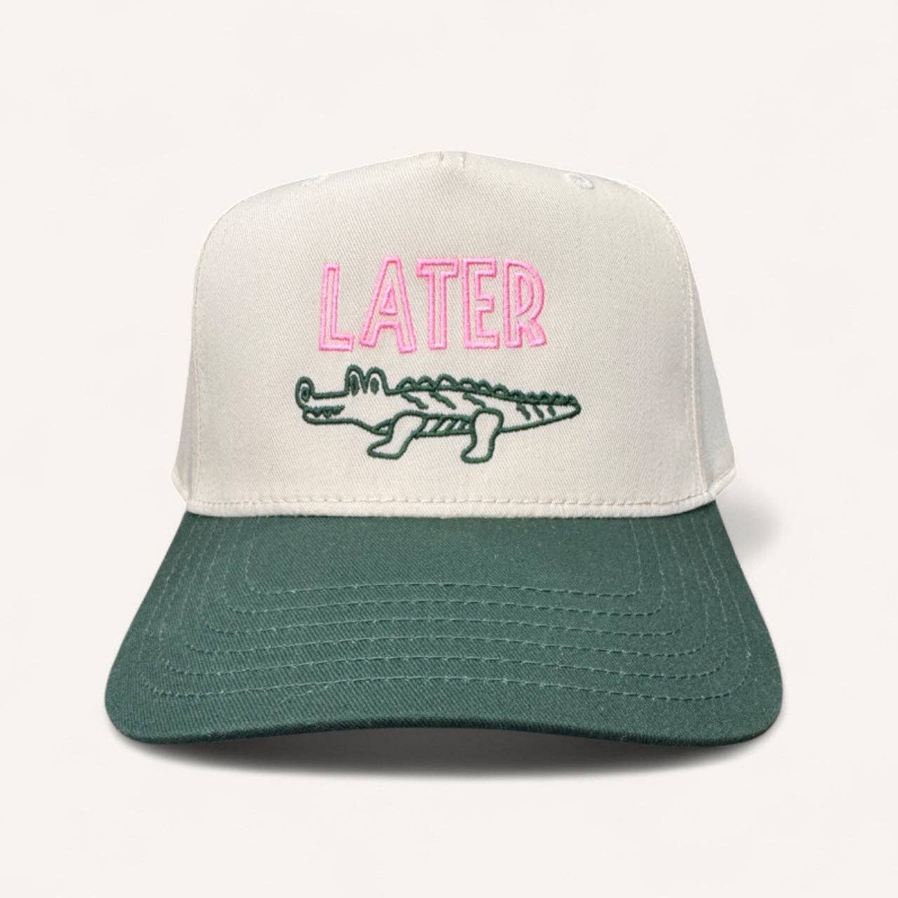 Happi Style - Wholesale Trucker Hat - Women's - Later Gator Canvas Trucker Hat2