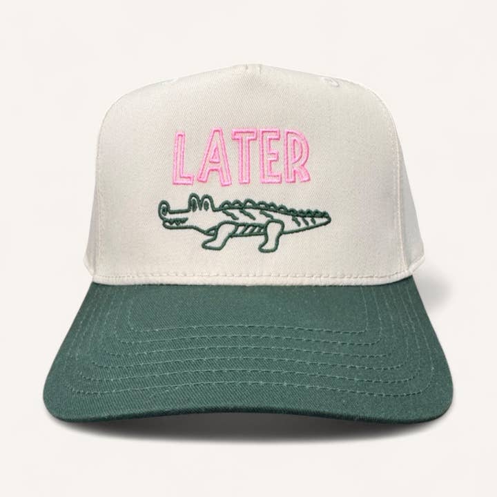 Happi Style - Wholesale Trucker Hat - Women's - Later Gator Canvas Trucker Hat2