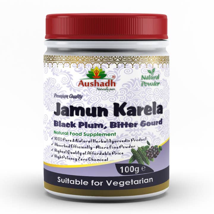 Jamun Karela Powder for wholesale by DevSatya Ltd Aushadh, Ayushya, Divyaherb