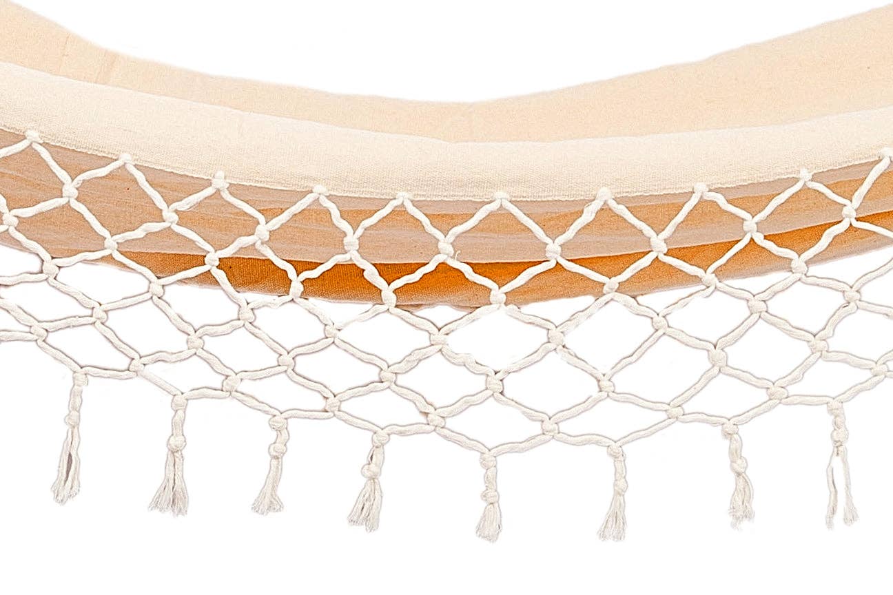 EcuaFina - Wholesale Hammock - Hammock Guanabana - Beige - 1 Person1