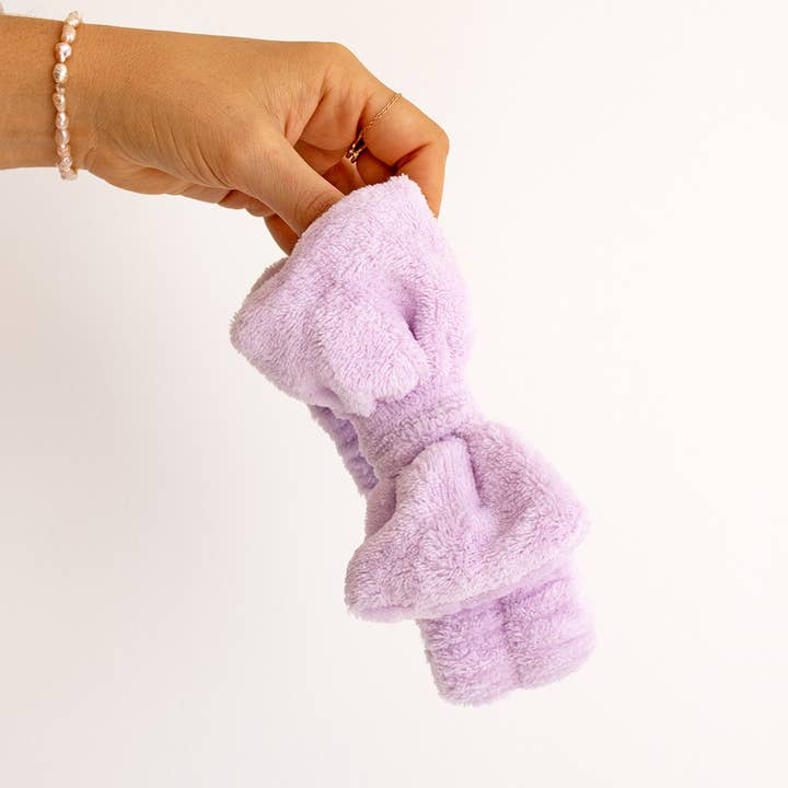 Lila spa-pannband för wholesale av TreatBox