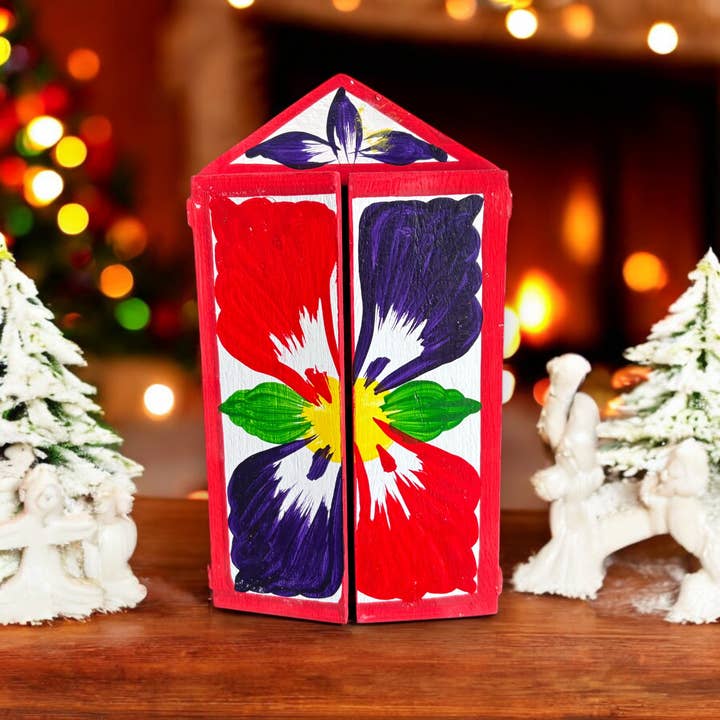 Zoe Artcrafts - Wholesale Decorative Figurine - Nativity Retablos Peruvian Decor, Folk Art, christmas indoor