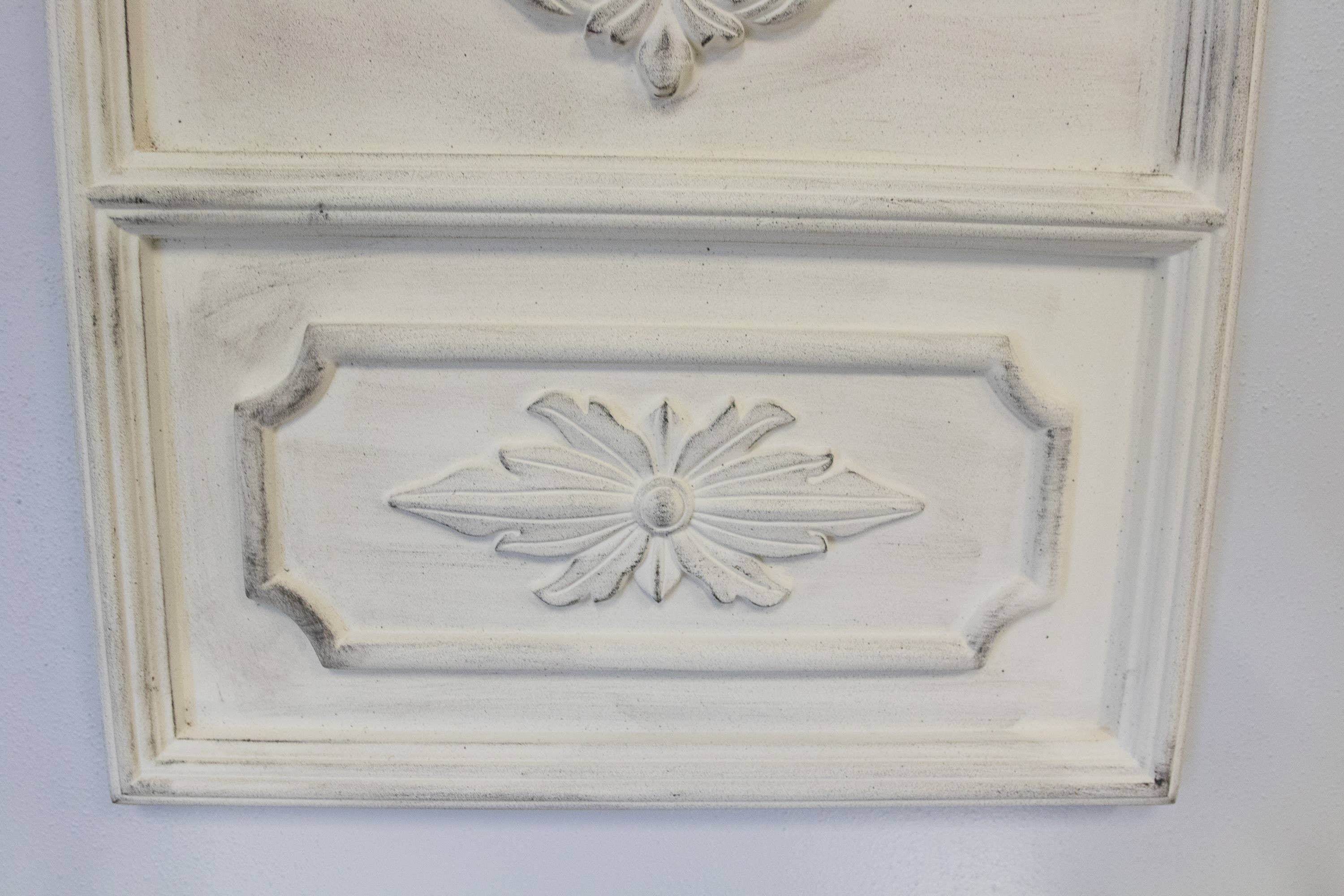 SBC Decor - Wholesale Wall Mirror - Angelique French Trumeau Stone White Accent Wall Mirror3