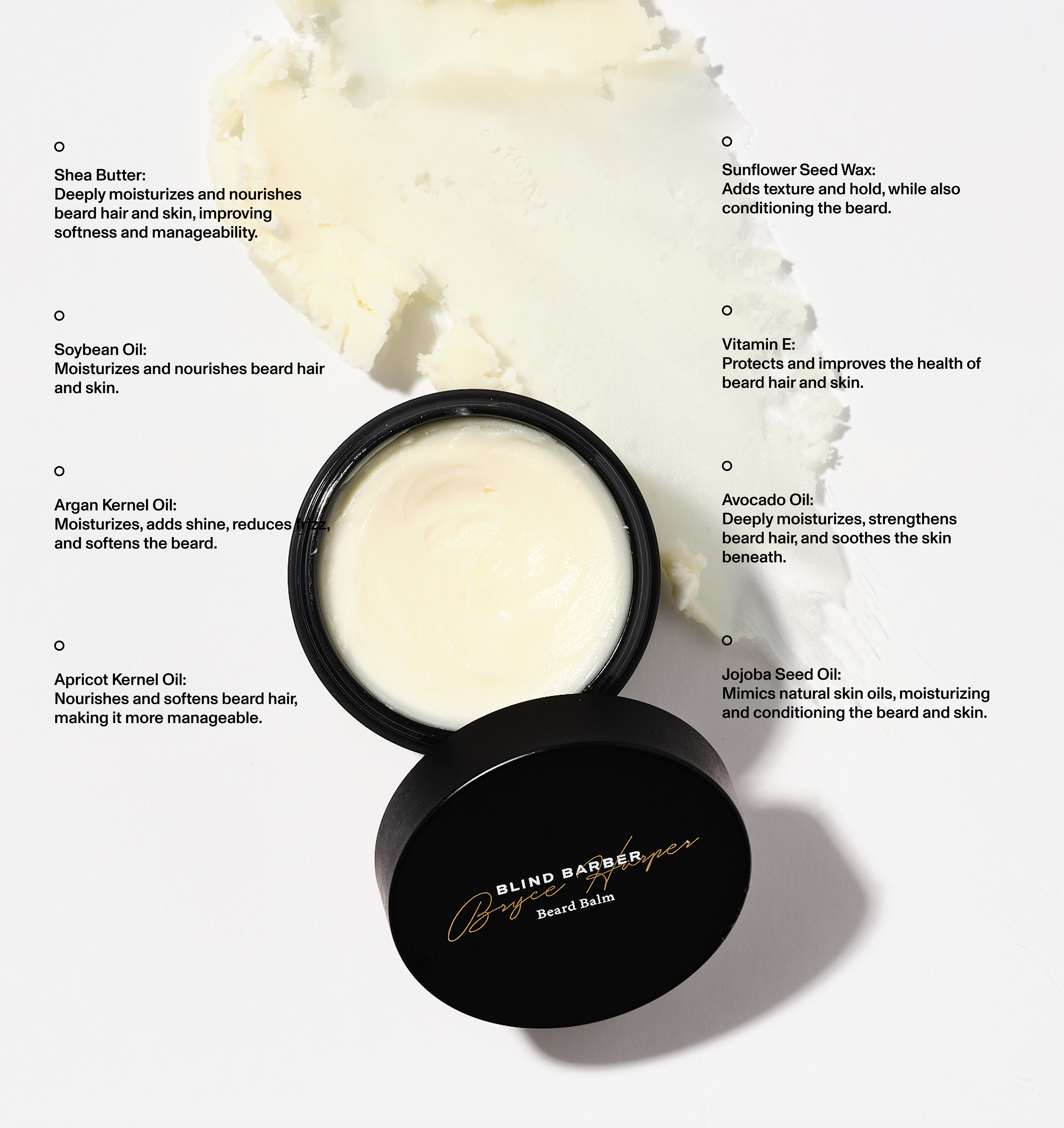 Blind Barber - Wholesale Beard Styling Product - Bryce Harper Beard Balm2