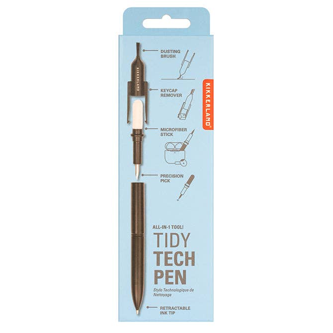Kikkerland Design Inc - Wholesale Pen - Tidy Tech Pen