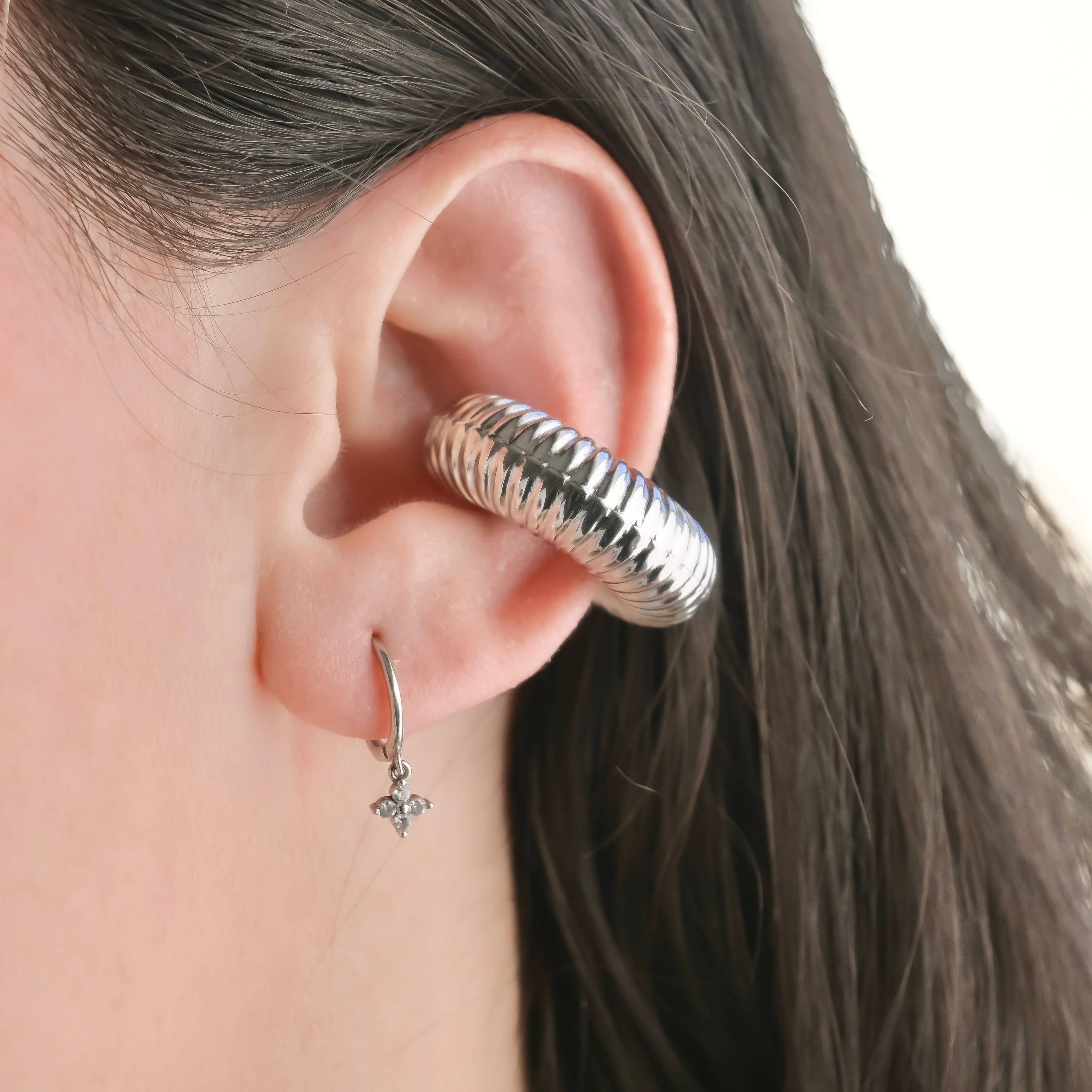 Blueyejewelry - Wholesale Cuff/Wrap Earrings - Oversized Chunky Ear Cuffs - Bold Stainless Steel Ear Cuffs10