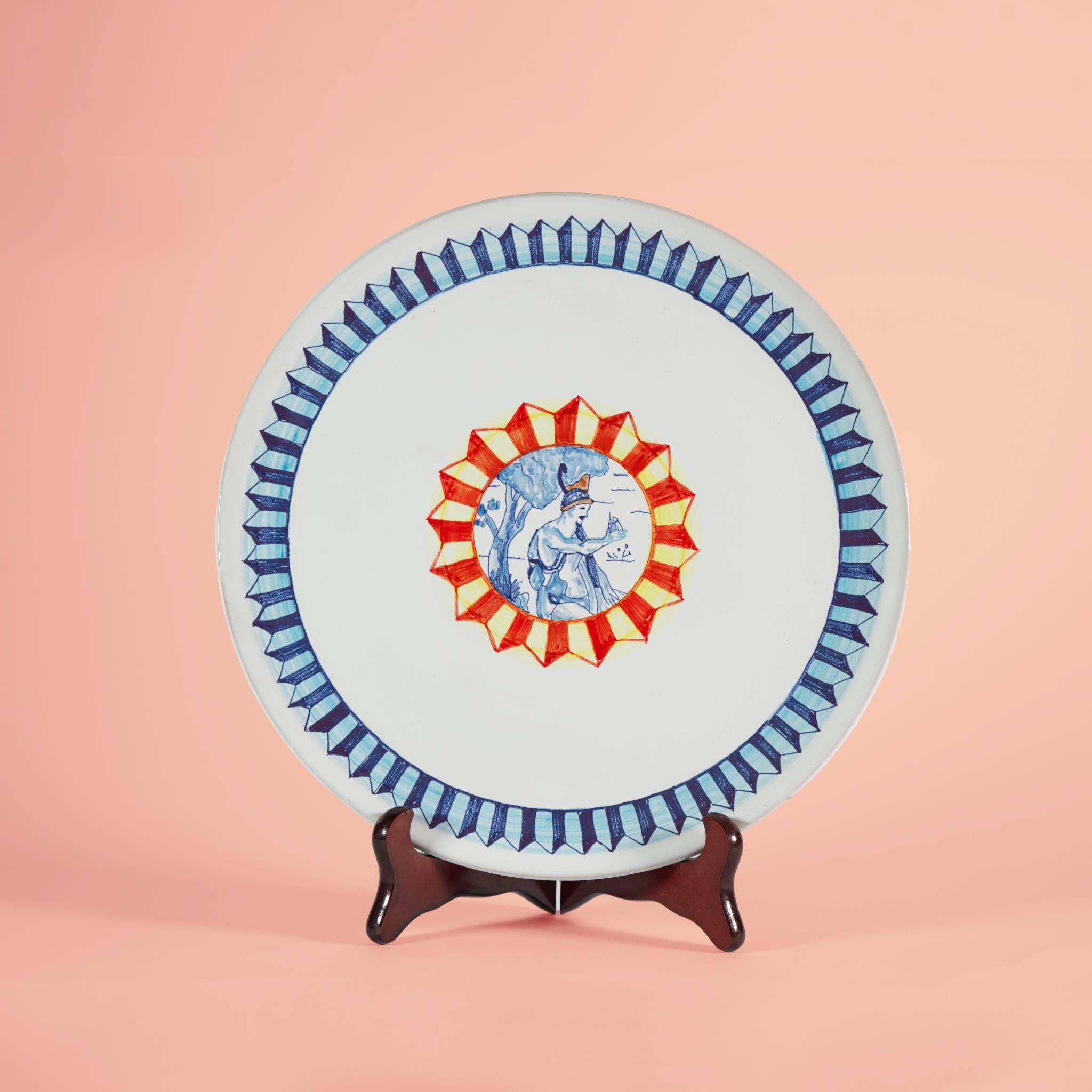 MENA FUECO studio - Vente Assiette - Plat "le Chevalier"0