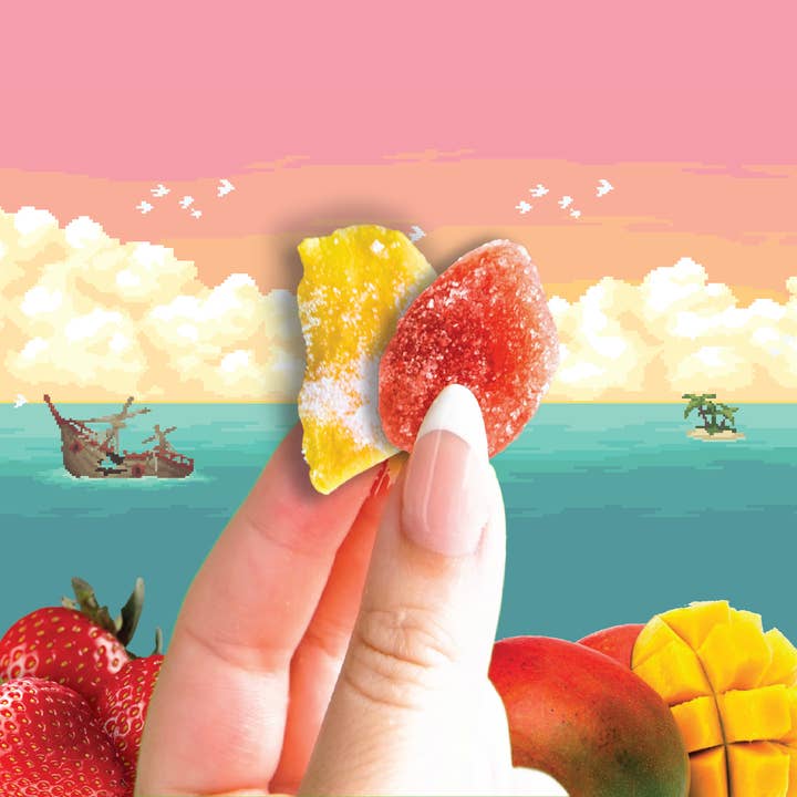 Final Boss Sour - Wholesale Gummy - Level 2 Strawberry x Mango (4-Pack)1