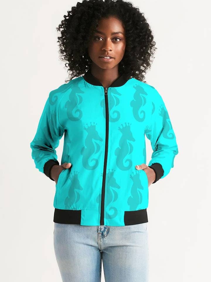 Dwayne Elliott Collection Women's Bomber Jacket for wholesale by Dwayne Elliott Collection