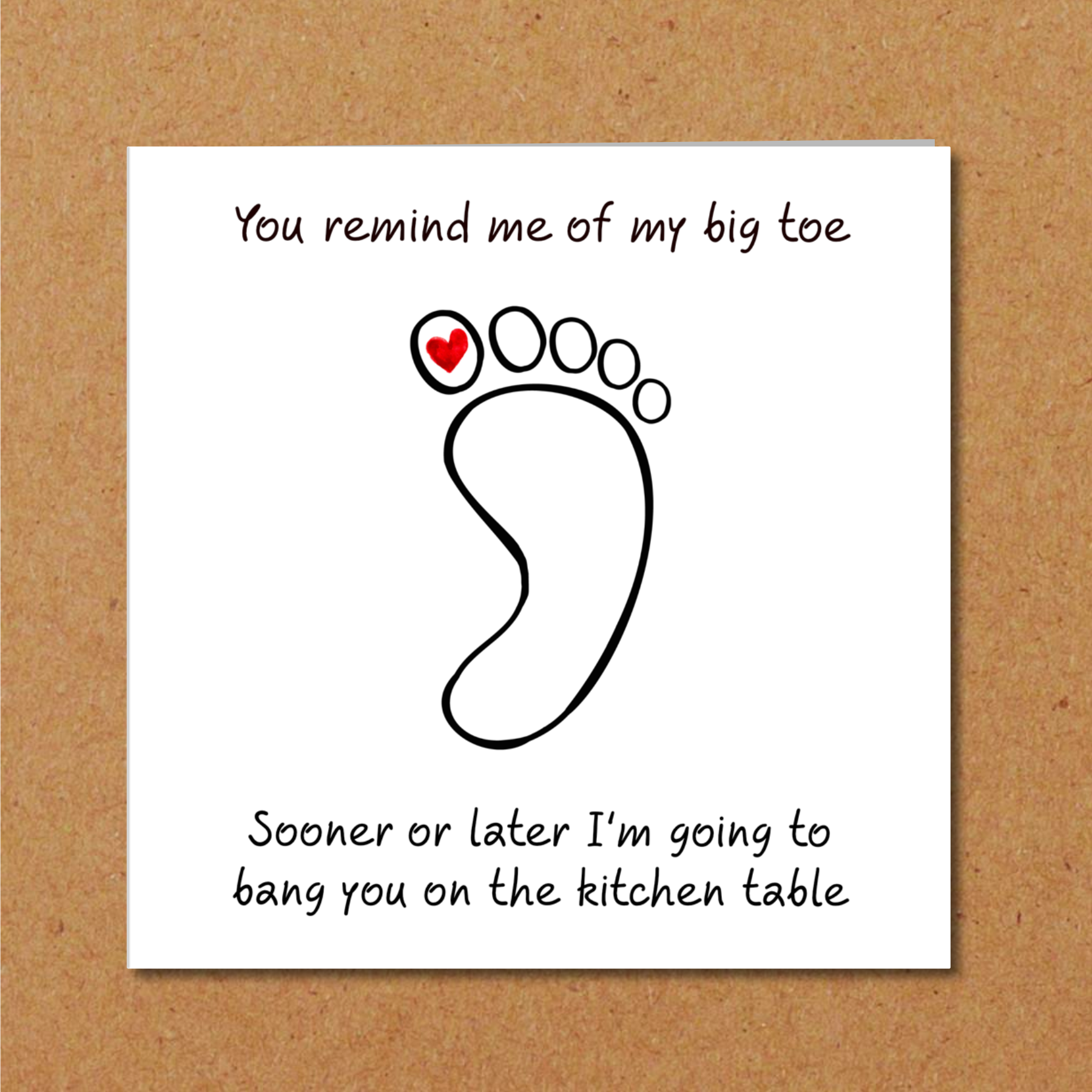 Swizzoo Cards – Großhandel Valentinstag-Karten – Unhöfliche Geburtstagskarte zum Valentinstag für Freund oder Freundin. Lustige freche, freche Karte. Humorvolles sexy Risiko für Erwachsene1