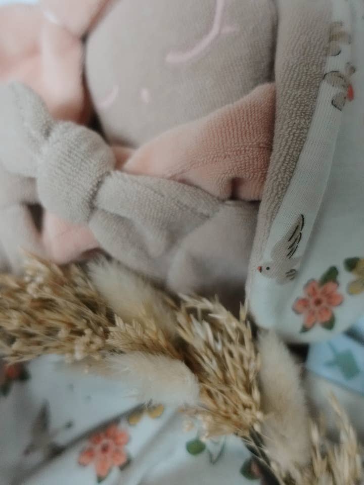 Louis & Jules Stambouli Conseil – Großhandel Sicherheits-/Kuscheldecke – Baby – Doudou Schwamm-Haargummi – Babyvögel22