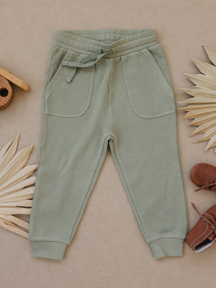 Jogger Pants | Sage for wholesale by Henry Drew Collection