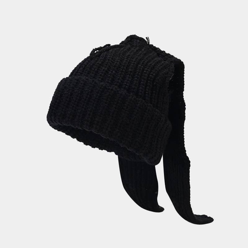 Dipped Shop - Wholesale Beanie - Women's - Cute Bunny Long Ears Winetr Knit Beanie Hat DP25G7390