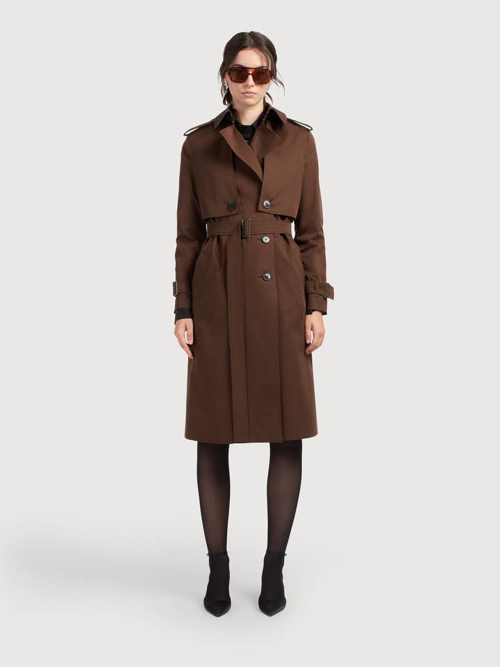 Vlad trench coat for wholesale by DIVALO Transylvania