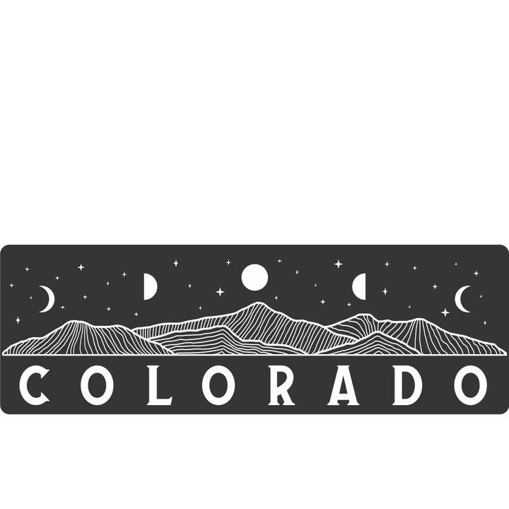 Autocollant Colorado Moons pour la vente par Snow Business USA