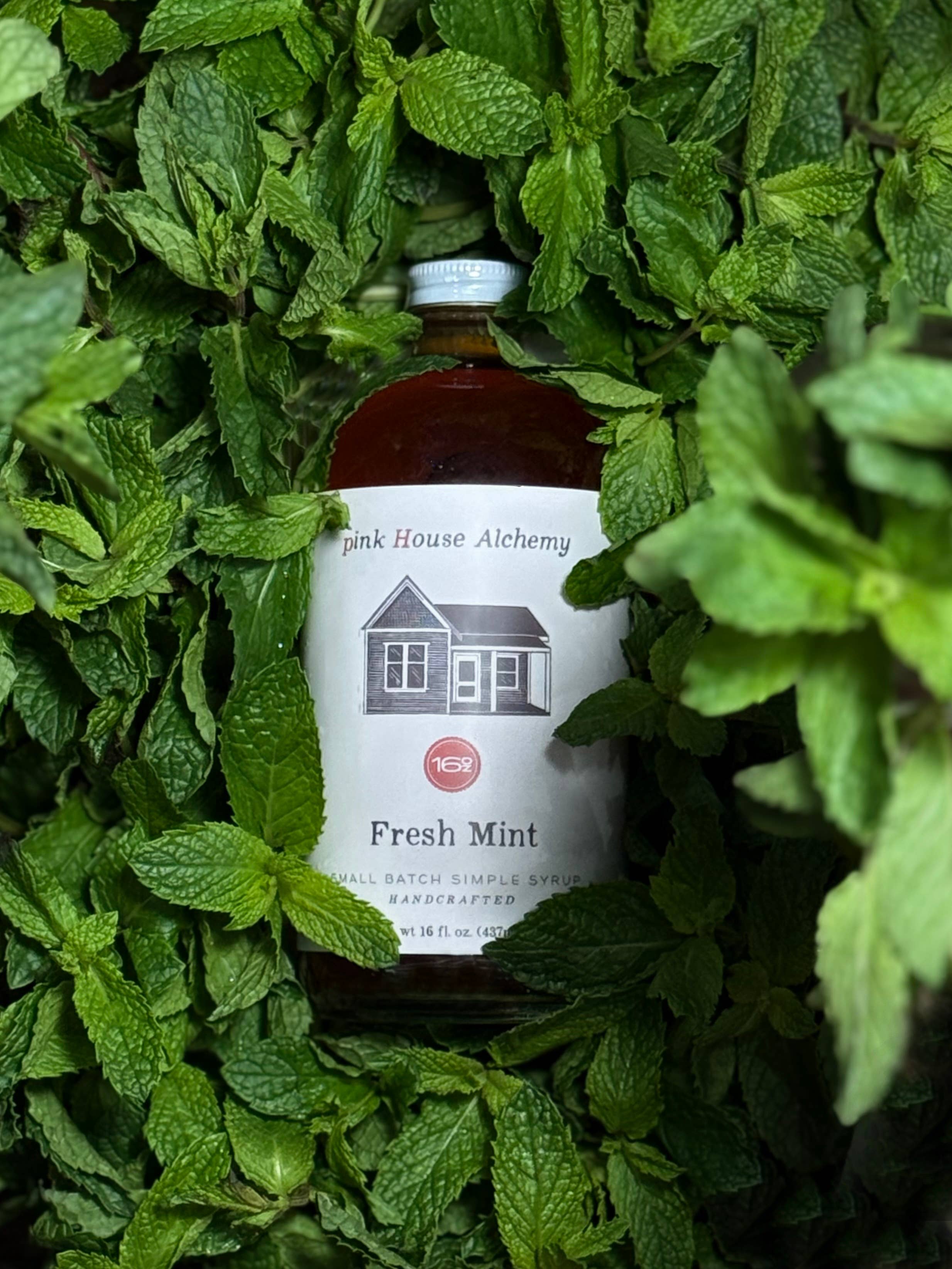Pink House Alchemy - Wholesale Cocktail Mix/Syrup - Fresh Mint Syrup