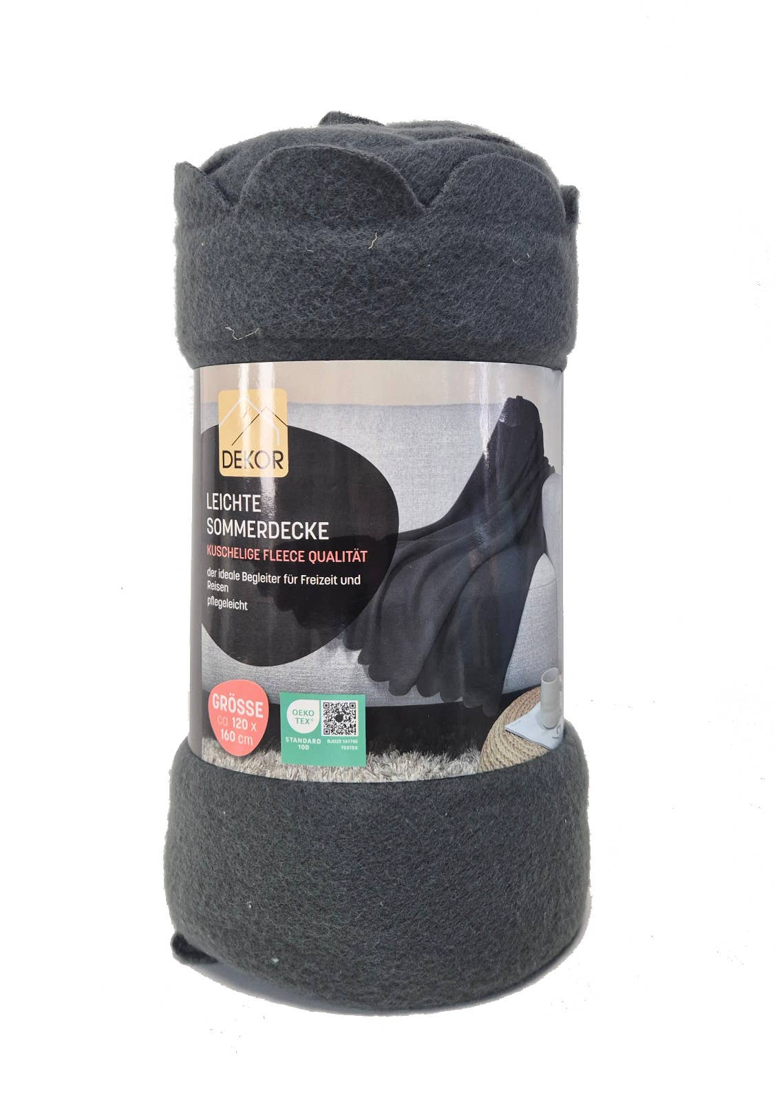 NHP International - Wholesale Throw Blanket - Three colour assortiment Dekor lightweighted fleece plaids -1