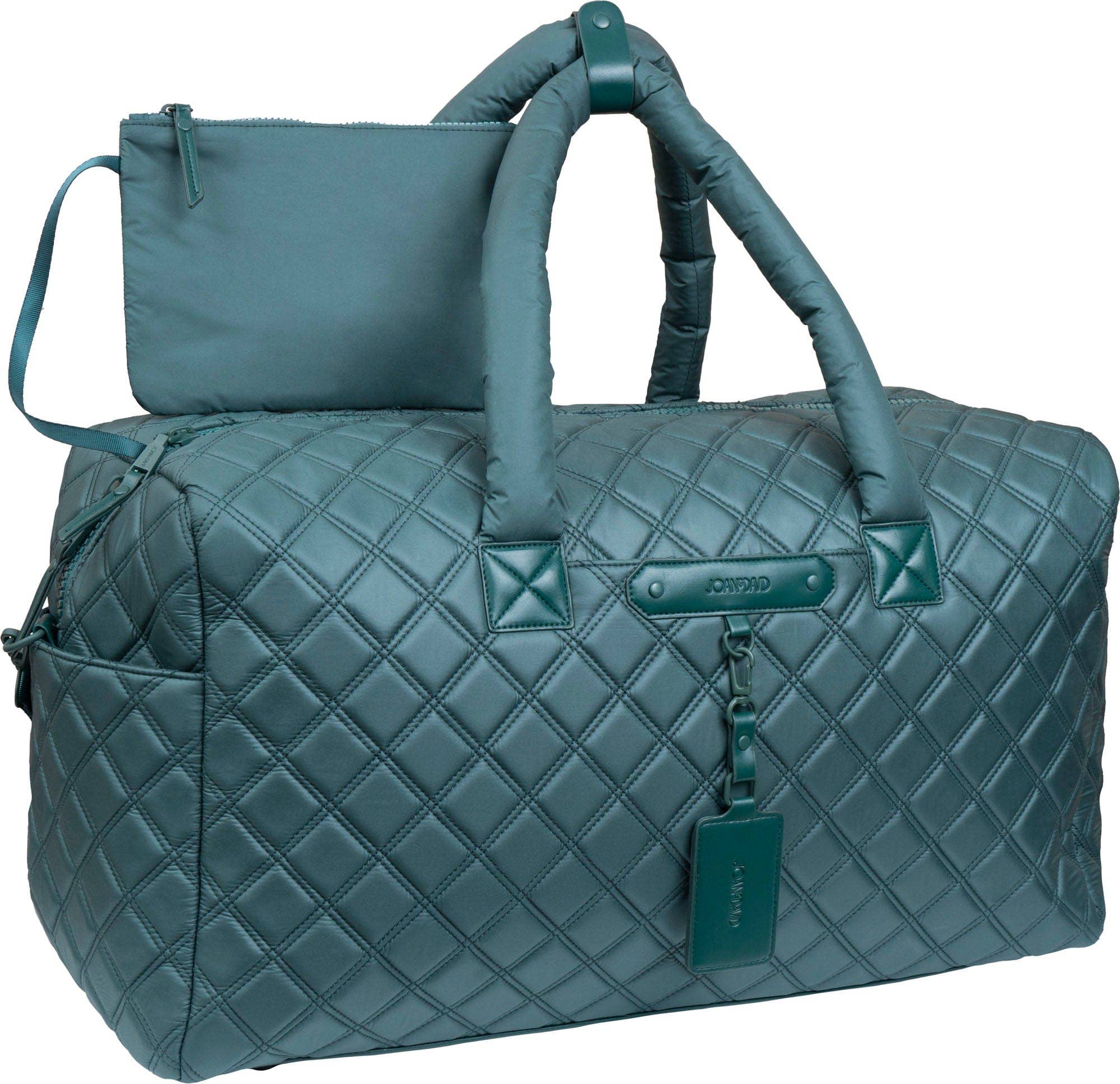 Magid – Saco de viagem - Mulher por atacado – Bolsa de bagagem Joan & David de 22 polegadas acolchoada com pára-quedas acolchoada de diamante com etiqueta de nylon0