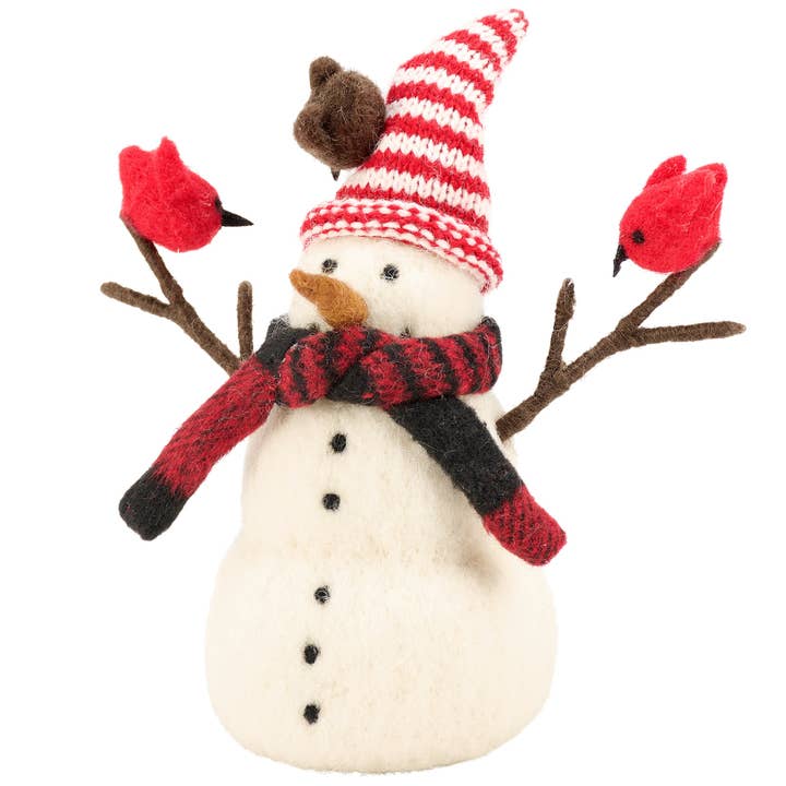 Primitives by Kathy - Wholesale Decorative Figurine - Nature Snowman Critter