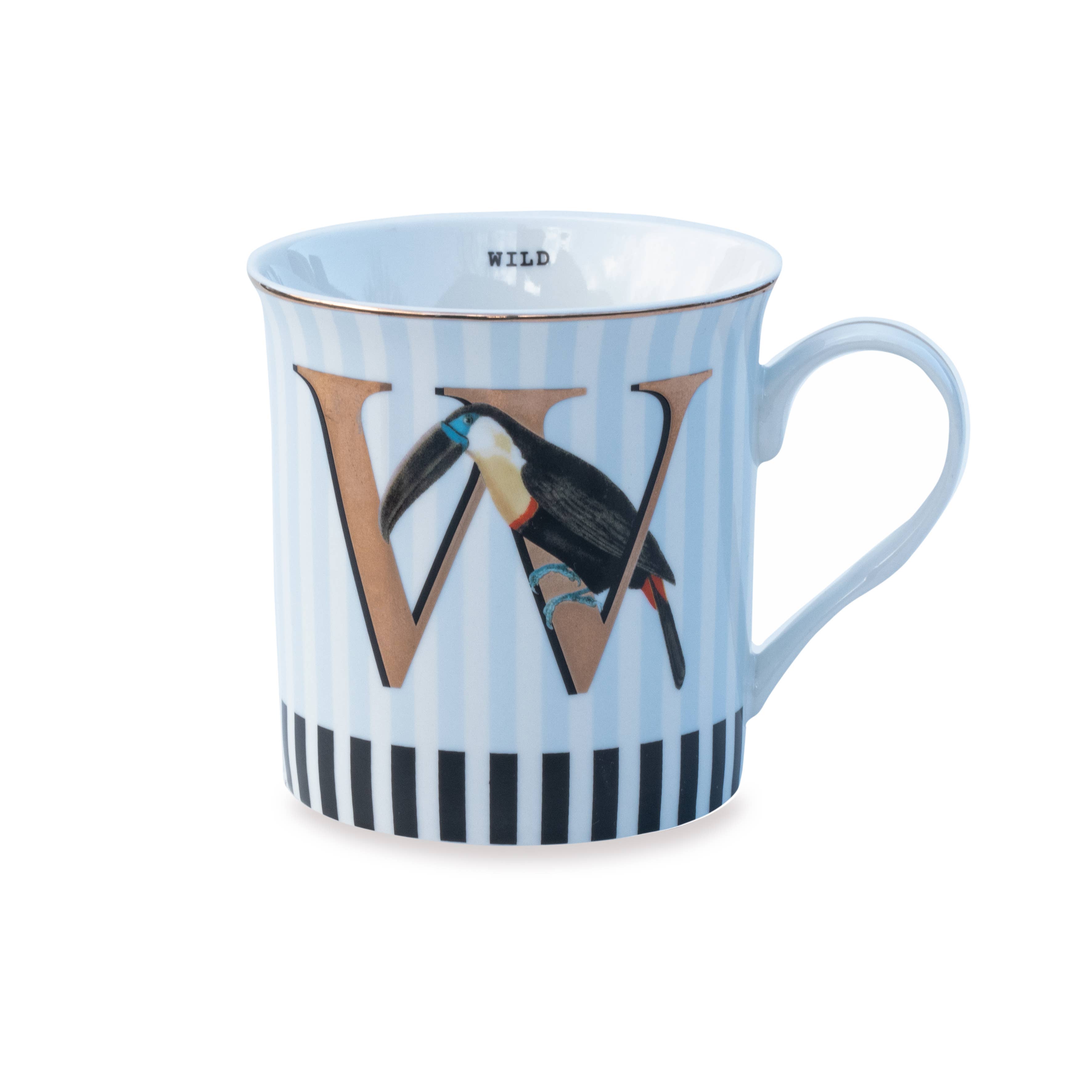 Yvonne Ellen - Wholesale Coffee Mug - Yvonne Ellen The Gold Edition Alphabet Mugs21