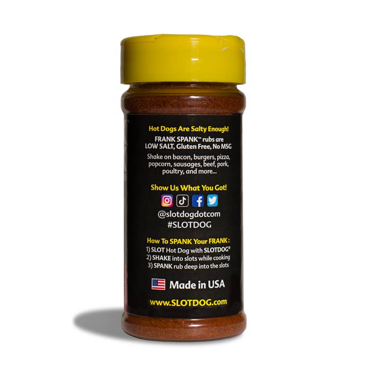Slotdog - Venta al por mayor Condimentos - Crema para salchichas WOODY de FRANK SPANK, The Smoky Original, 5 onzas